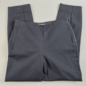 Everlane High Rise Side Zip Pants Black Wmn's 8